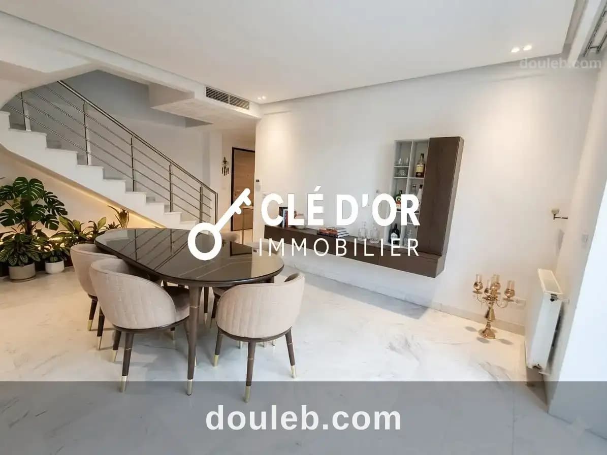 Duplex s2 meublé au jardin de carthage à Tunis