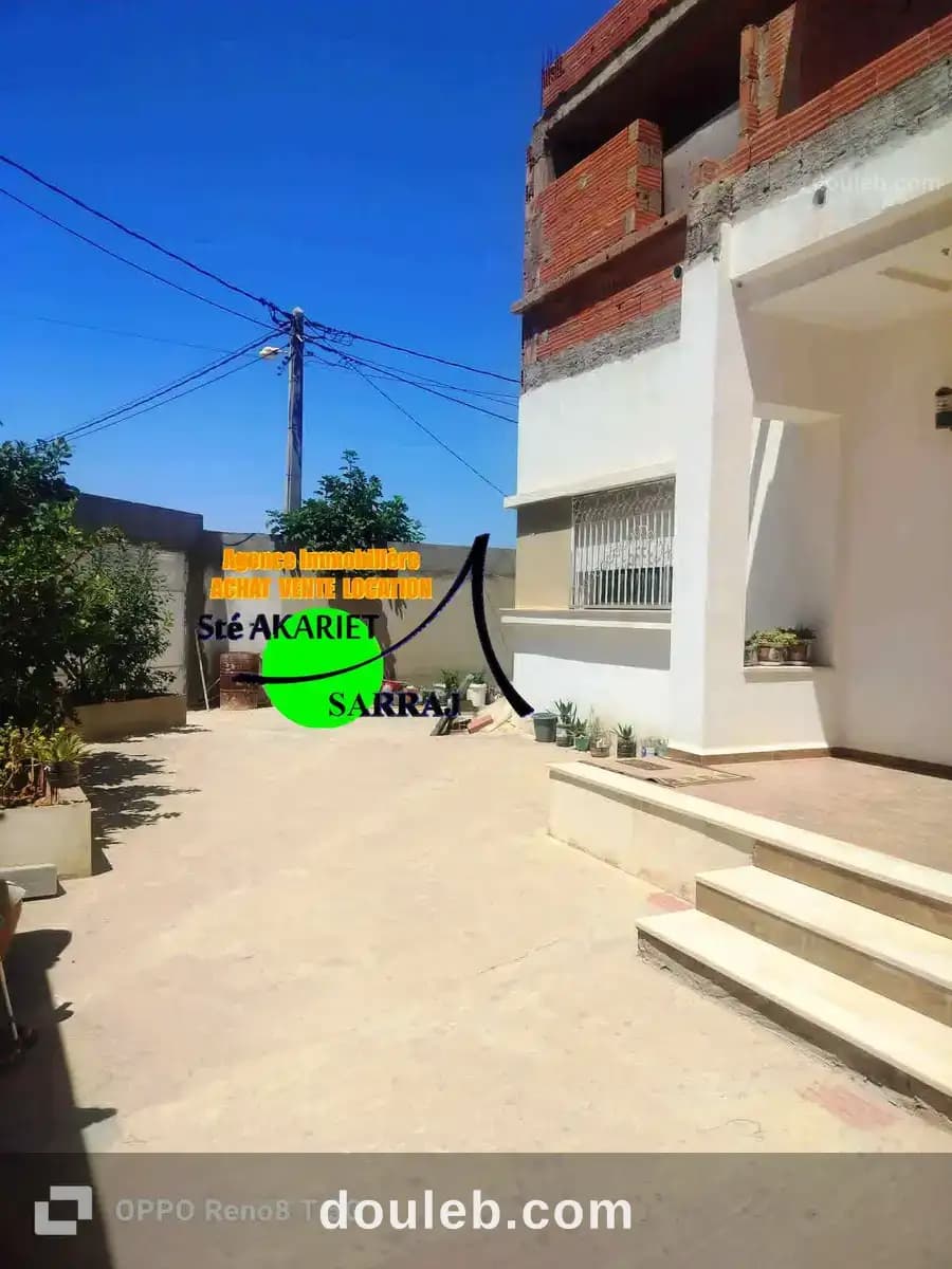 Villa rdc et 1ér étage kalaa seghira cité chragui - Miniature 5
