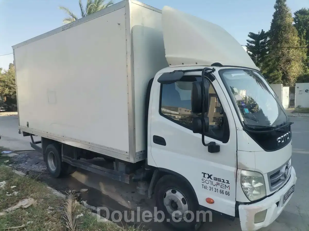 Camion foton avec cabine