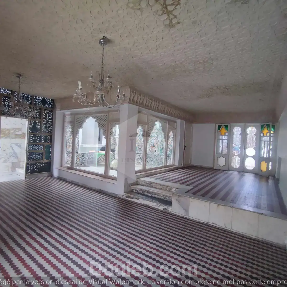 Immense villa à usage commercial avec jardin