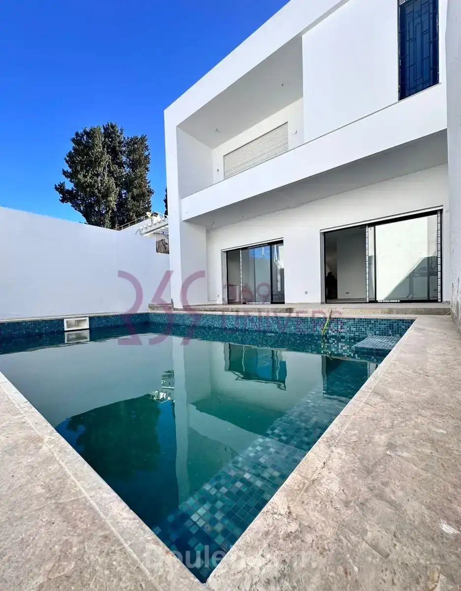 Villa neuve avec piscine à carthage rh089