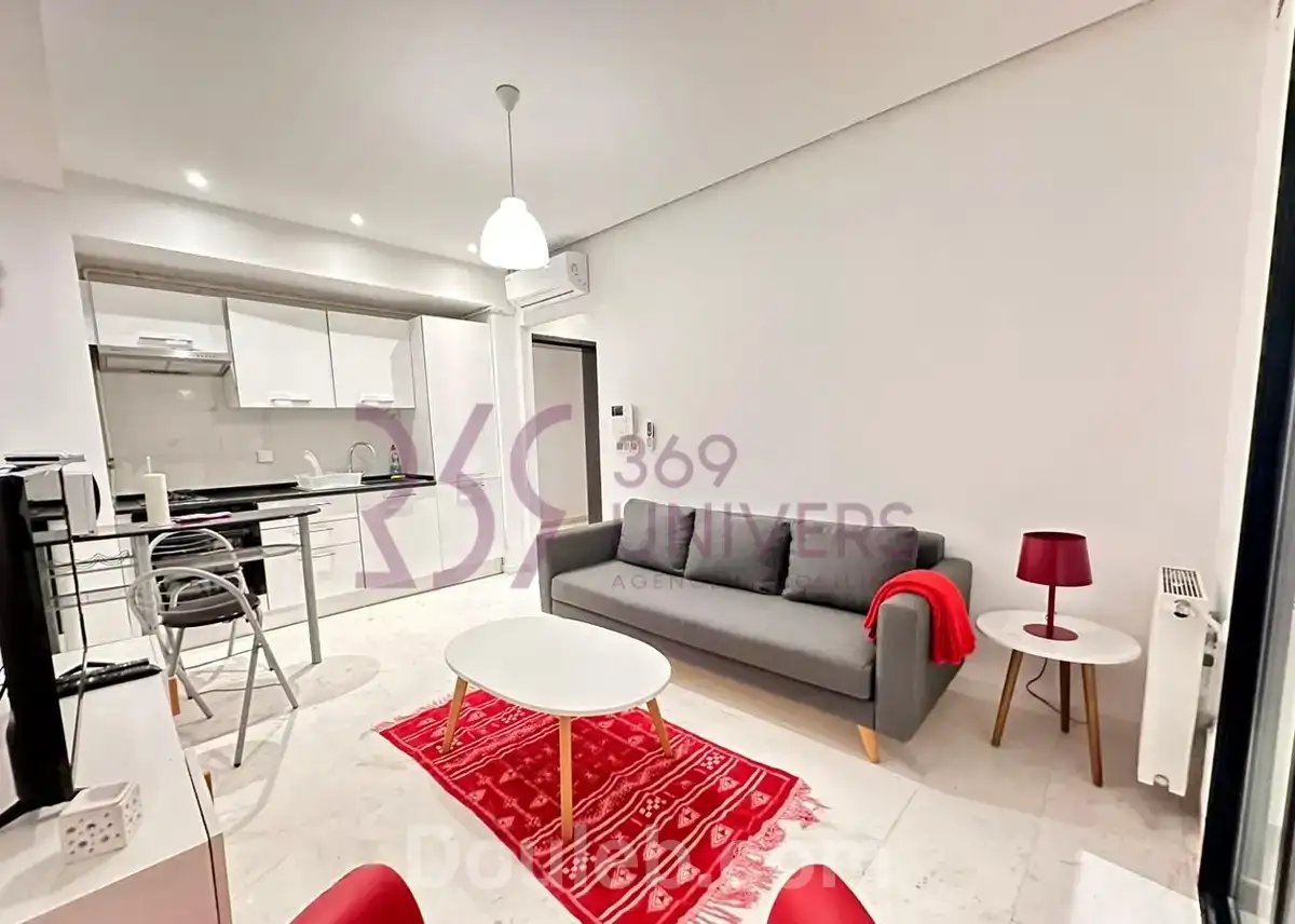 Appartement avec balcon à la marsa ref ra027